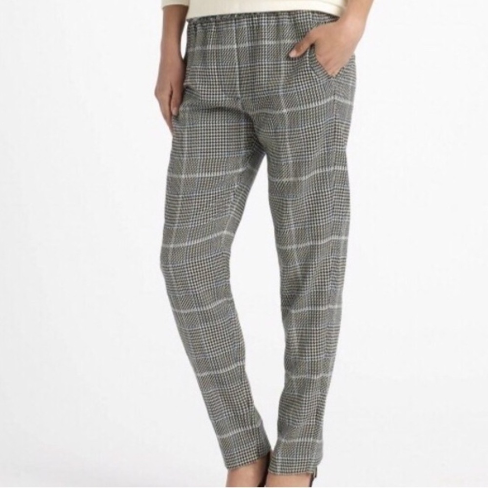 3.1 Phillip Lim Straight Leg Plaid Virgin Wool Pants - Picture 2 of 9